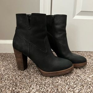 Lucky Brand heeled booties